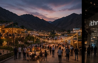 Hatta Winter Festival activation